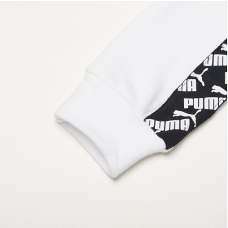 Puma Casual Printed Hoodie Women Tops White 583817-02