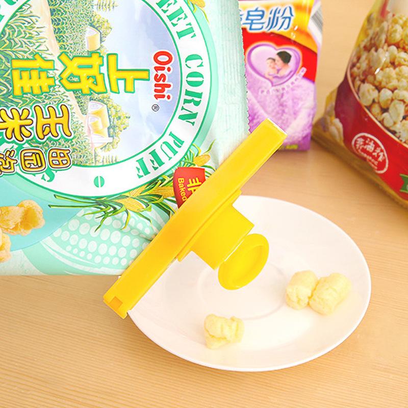 3PCS Plastic Bags Clothespins for Kitchen Food Bags Stick Clip Close Items Gadget Clip Closure Soldering Tweezers for Food Bags