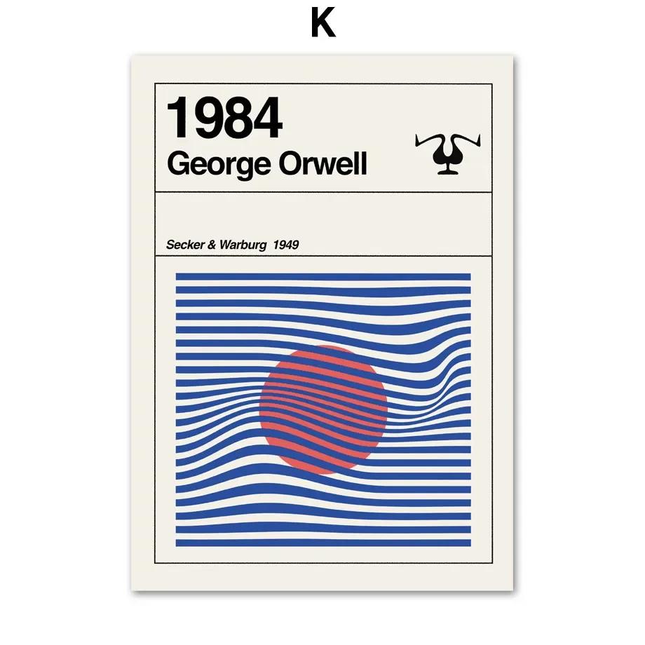 

Книга Роман Философский Ретро Литература Настенное Искусство Скандинавские Постеры Холст Живопись И Принты Настенные Картины Для Декора Гостиной 21X30cm No Frame