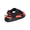 Adidas Comfort Sandal Comfortable Versatile Toddler Shoes Baby Shoes Black Red EG2229