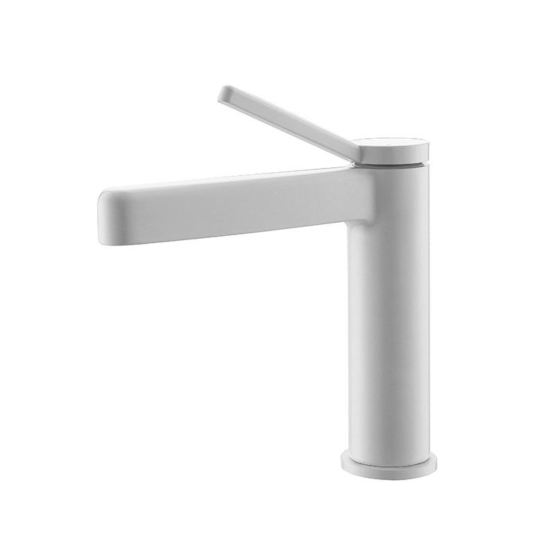 

New Arrival Gray Black Bathroom Basin Faucet Single Handle Single Hole Mixer Tap Deck Mounted Hot And Cold Tap Sink Faucet
