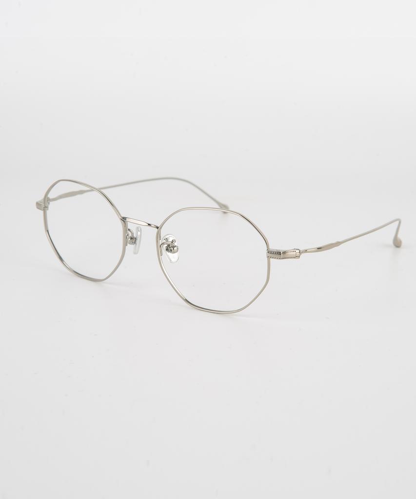 Eseubika Titan-C02 Silver Titanium Glasses
