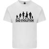 Dad Evolution Fathers Day Mens Light Cotton T-Shirt