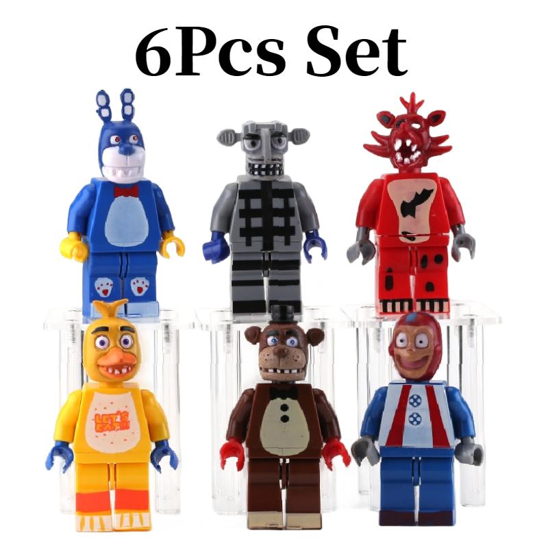 

Ночи с Фредди Минифигурки Мультяшные Строительные блоки Сделай сам Игрушки Детский подарок