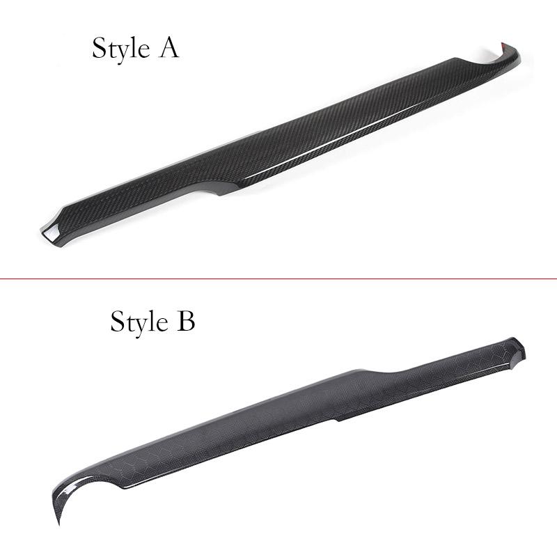 LHD For Mazda MX-5 2016-2026 Real Carbon Fiber Car Center Console Dashboard Panel Decoration Cover Sticker Interior Accessories