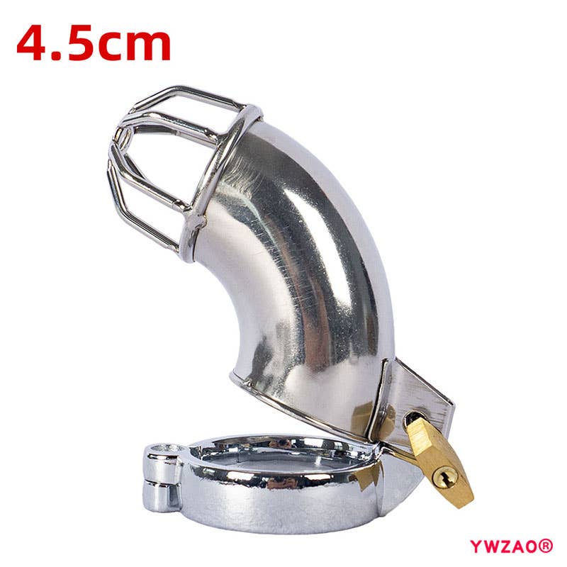 YWZAO Chastity Cage Lockable Semi-Closed M07A020