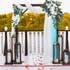 Artificial Flower Swag Set for Wedding Welcome Signs Floral Decorations Faux Wedding Arch Flowers