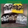 Alphabet Style Urban Beanie For Men Women Winter Knit Cap With No Brim Warmth