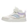 Anta Comfortable Versatile Non-Slip Wear-Resistant High-Top Casual Shoes Kids Casual Shoes White Brown A22438002-1