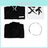 Halloween Demon Slayer Shinazugawa Sanemi Role Playing Costume Set For Anime Fans