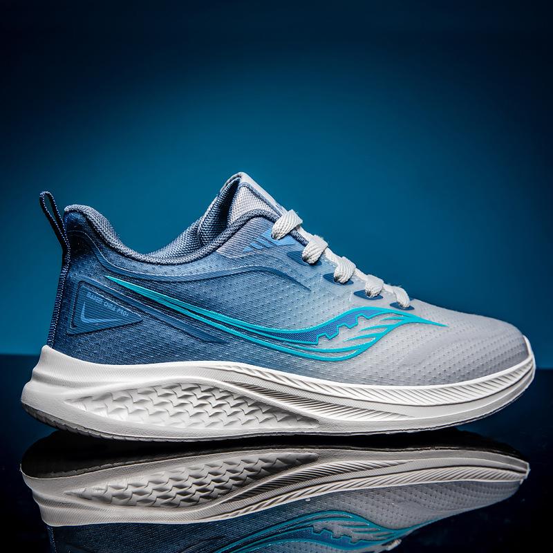 2025 Summer New Women's Shoes Mesh Breathable Versatile Casual Shoes Fashion Sports Running Shoes Flying Woven Printed Shoes