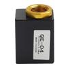Control Systems Black Pneumatic Control Valve Quick Exhaust Valve For Pneumatic Control Compressor Alloy Valve
