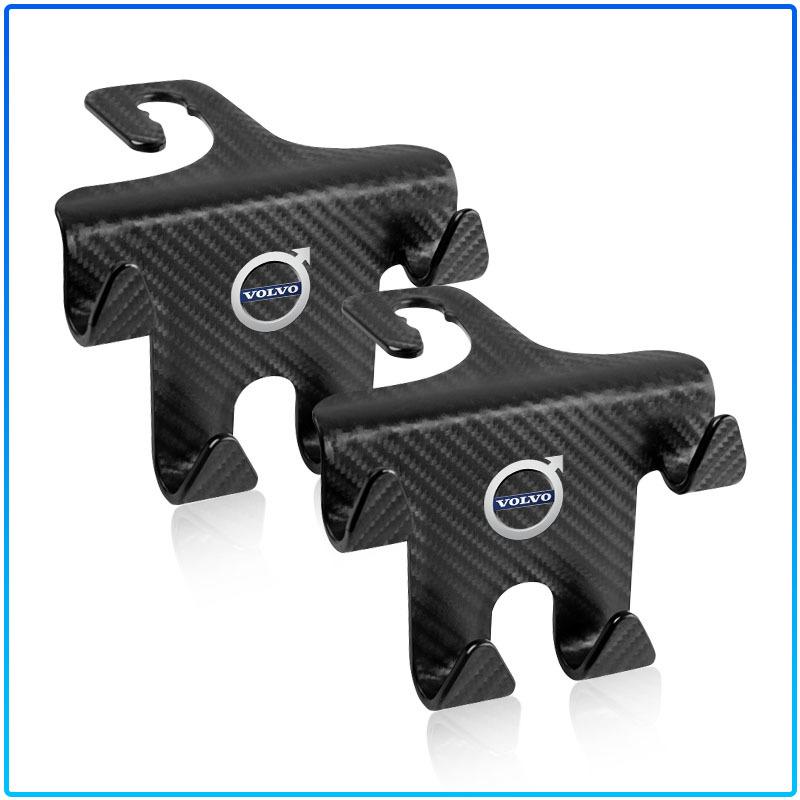 Multi-Purpose Car Seat Headrest Hook Mobile Phone Holder Caps For Volvo XC60 XC90 S60 S80 S40 V40 V60 V70 V50 XC70