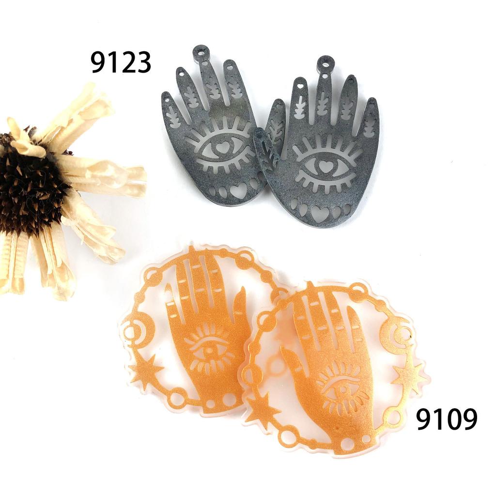 30 stylů kombinovaná klíčenka forma silikonová forma na přívěsky náušnice ozdoba epoxidová pryskyřice odlitky výroba šperků DIY řemesla
