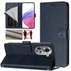 Étui portefeuille à rabat en cuir de couleur unie pour OPPO Reno 15 12FS 12F 11F 11 9 8 Pro 8 Lite, Housse avec porte-cartes magnétique