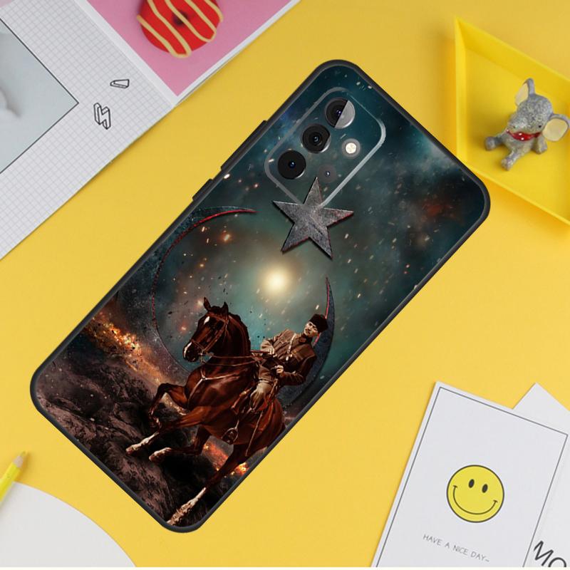 Turkey Mustafa Kemal Ataturk Case For Samsung Galaxy A15 A17 A54 A34 A14 A13 A23 A33 A53 A52 A32 A12 A56 A36 A16 A35 A55