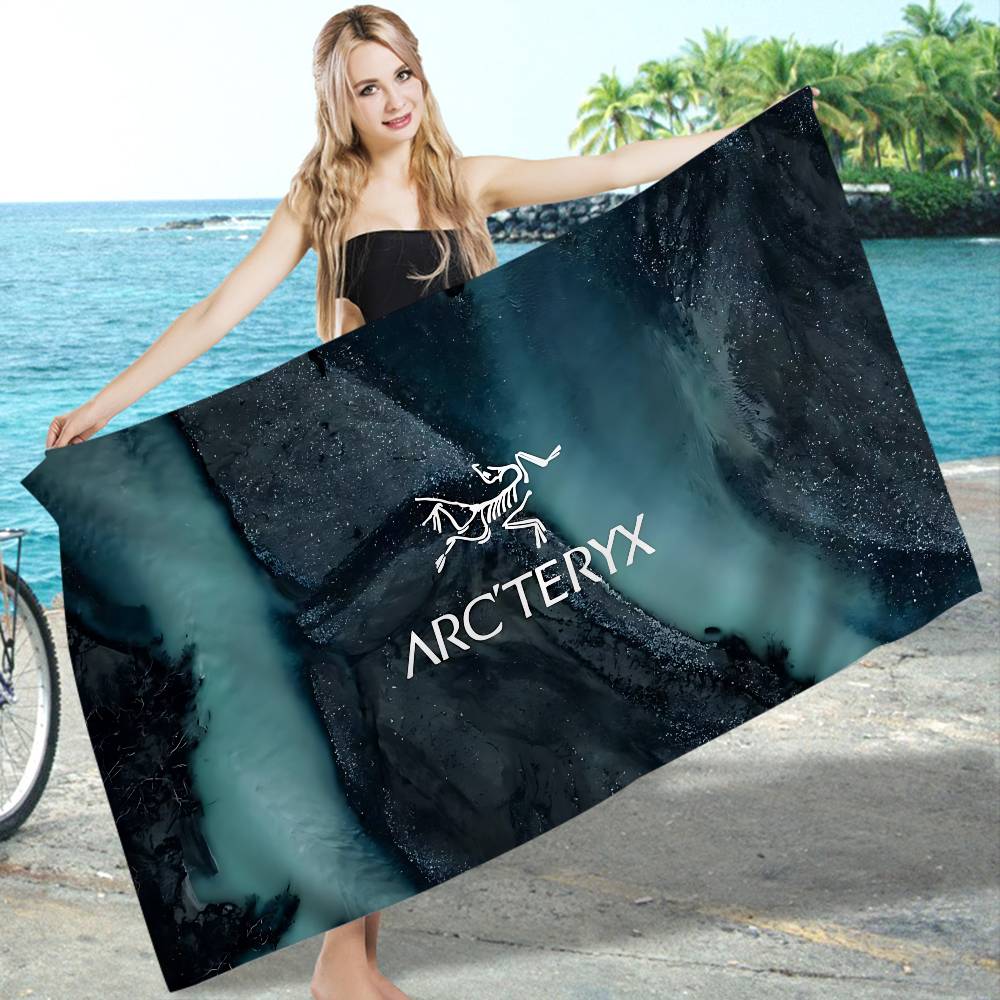 Outdoor Brand A-Arc Teryx Beach Towel Colorful Bath Towels For Girl Microfiber Quick Dry Custom Sand Free Beach Spa Gym Pool