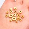 Stainless Steel Gear Flower Base Spacer Beads, 4-8mm, 2 Colors, DIY Jewelry Accessories