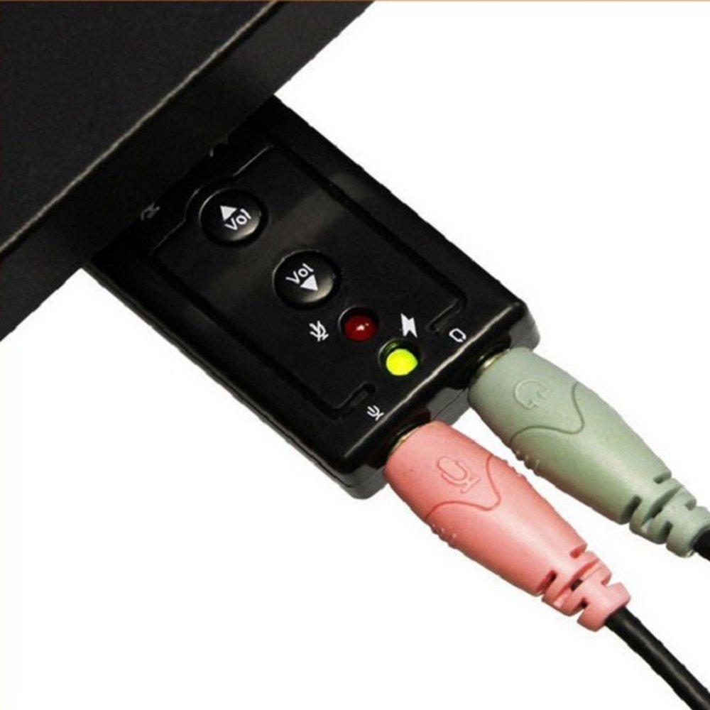 Jklll 7 1 External Usb Sound Card Usb To Jack 3 5mm Headphone Digital Audio Adapter Buy At A Low Prices On Joom E Commerce Platform