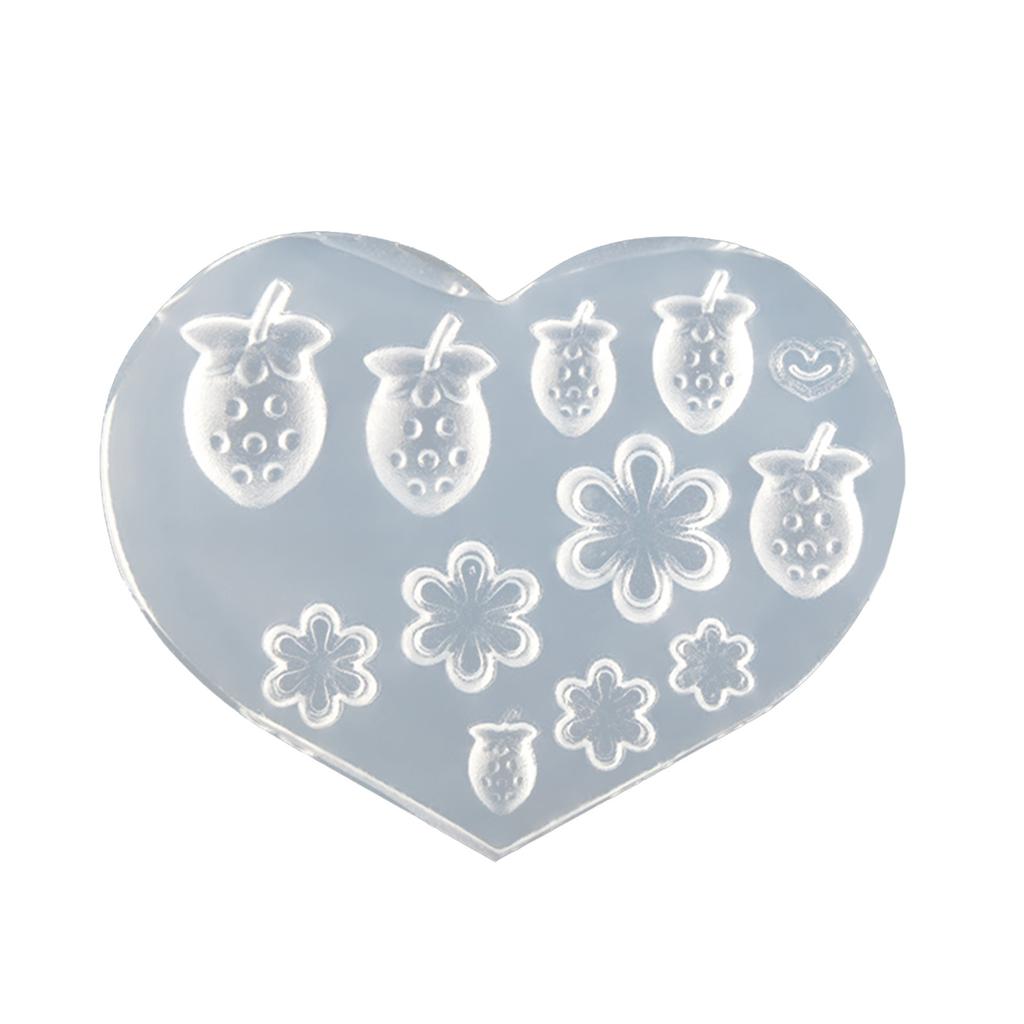 Silicone Nail Carving Molds Nails Stencils DIY UV Gel Manicure Tools Silicone Stamping Nail Art Molds Silicone Material