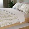 RIMA bedding set 220x200 cm - satin cotton, delicate floral pattern