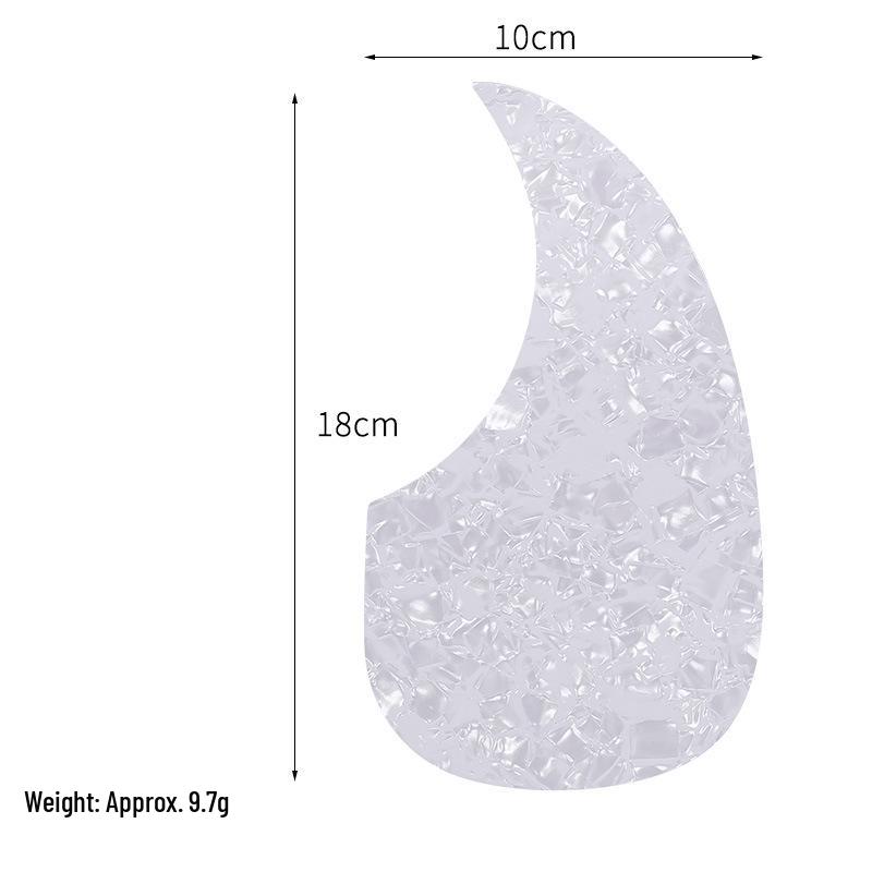 

Decorative Guitar Pickguard Stickers for Folk and Wooden Guitars - Aesthetic Panel Designs in Various Sizes