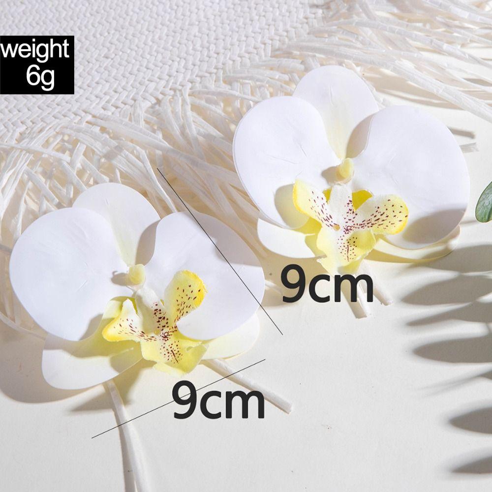 Simulated Flower Flower Earrings Exaggerated Flower Drop Earrings Butterfly Orchid Earrings  Party