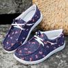 Fashion Platform Flower Canvas Shoes for Women 2025 Spring Flat Lace-up Loafers Woman Lightweight Fashion Casual Sports Shoes Footwears