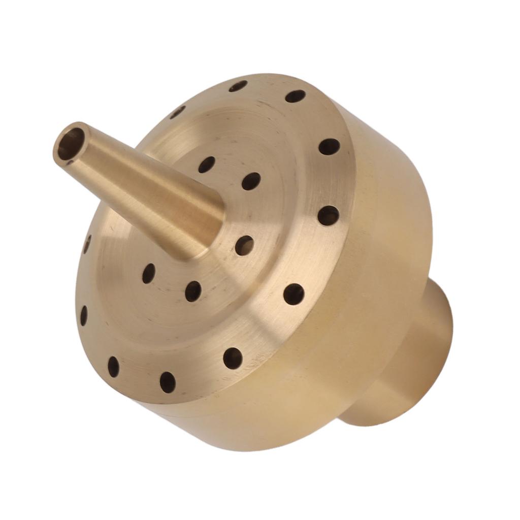 Water Fountain Nozzle Brass Fountain Nozzle Column Sprinkler Spray Head for Garden Pond Bring Beautiful Visual Effects