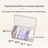 Acrylic Eyelash Tool Storage Box Transparent Multi-Purpose Eyelash Extension Tweezer Case With Lid Large Capacity