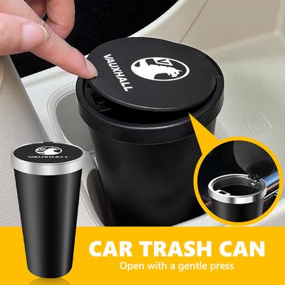 Car Trash Bin Garbage Can Dustbin Waste Rubbish Basket Organizer For Vauxhall Corsa VXR Crossland Combo Life Astra Mokka