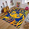 Tigres UANL Logo with Tiger Design Patterned Carpet, Non Slip Mat Suitable for Living Room and Bedroom Sofas