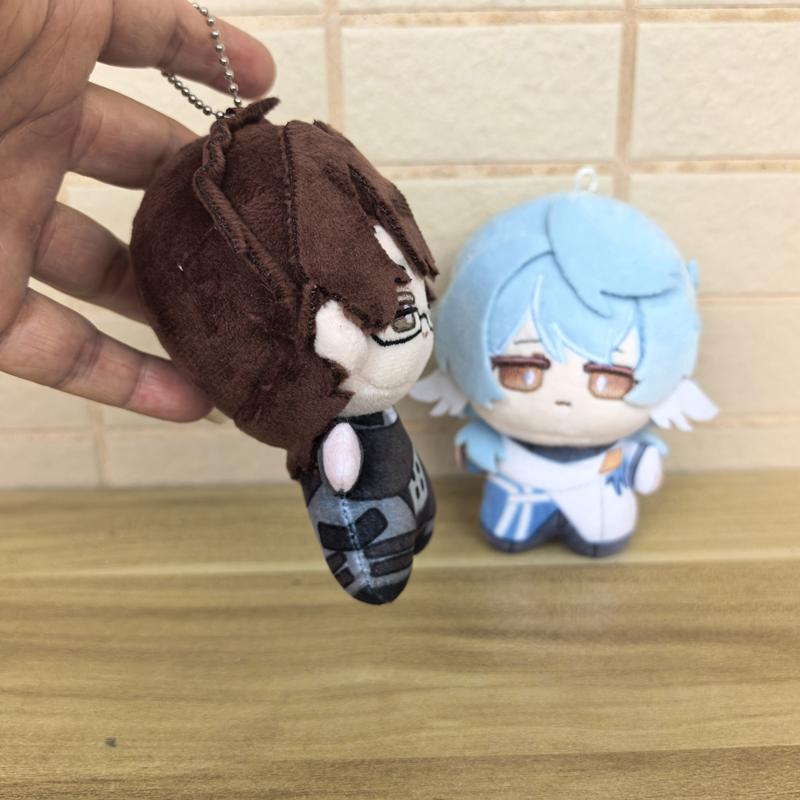 10cm Cosplay Game Honkai Star Rail Character Sunday and Welt Yang Cartoon Plush Toys Cute Funny Bag Keychain Anime Plushie Doll