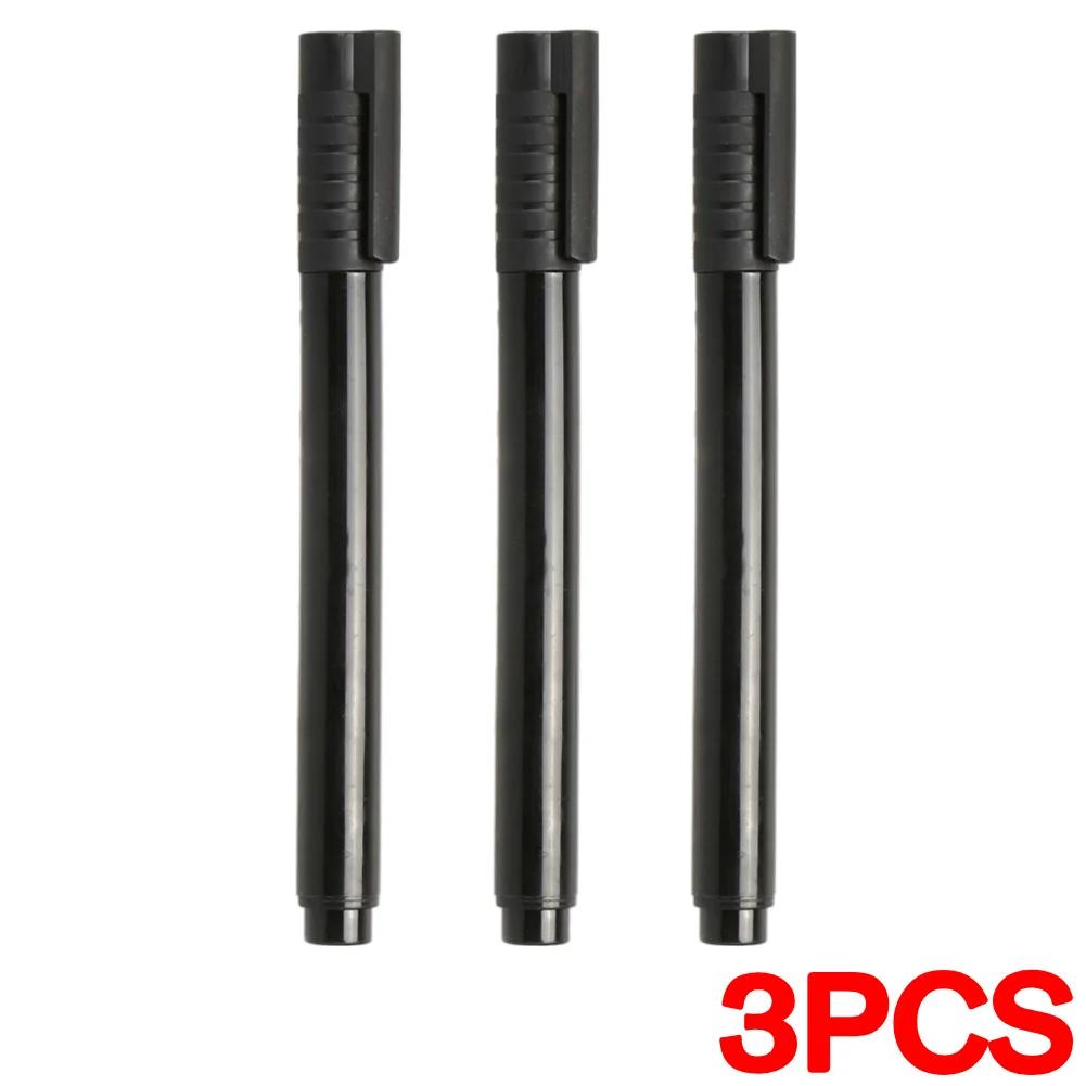 5-1PCBlack Plastic Fake Money Checker Pocket Size Counterfeits Money Detector Pen Portable for US Dollar Bill Euro Pound Yen Won