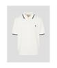 Binpolmen Crochet Tipping Collar Neck Knit Ivory
