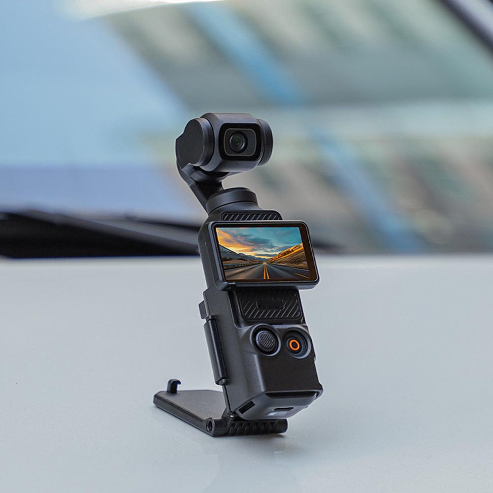 Per supporto a ventosa magnetica per Dji Osmo Pocket 3 Base di supporto regolabile Accessori da tavolo V-log a installazione rapida K3m9
