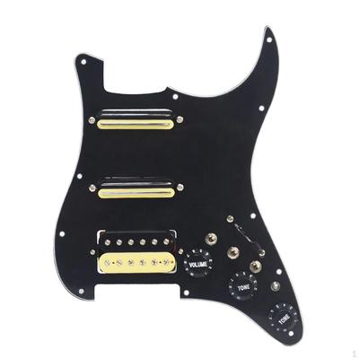 Pickguard precablat încărcat, Pickup Humbucker cu bobină simplă, Pickupuri SSH Piese pentru instrumente muzicale