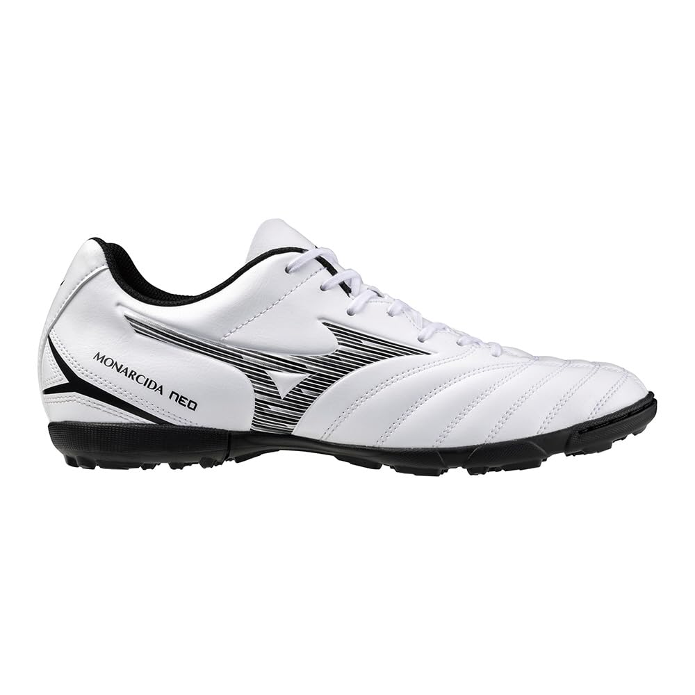 Mizuno Monarcida NEO 3 SELECT AS Soccer Club Wide White X 3E Shoes, Football, Width, Lightweight, Black, 26.5 Cm,