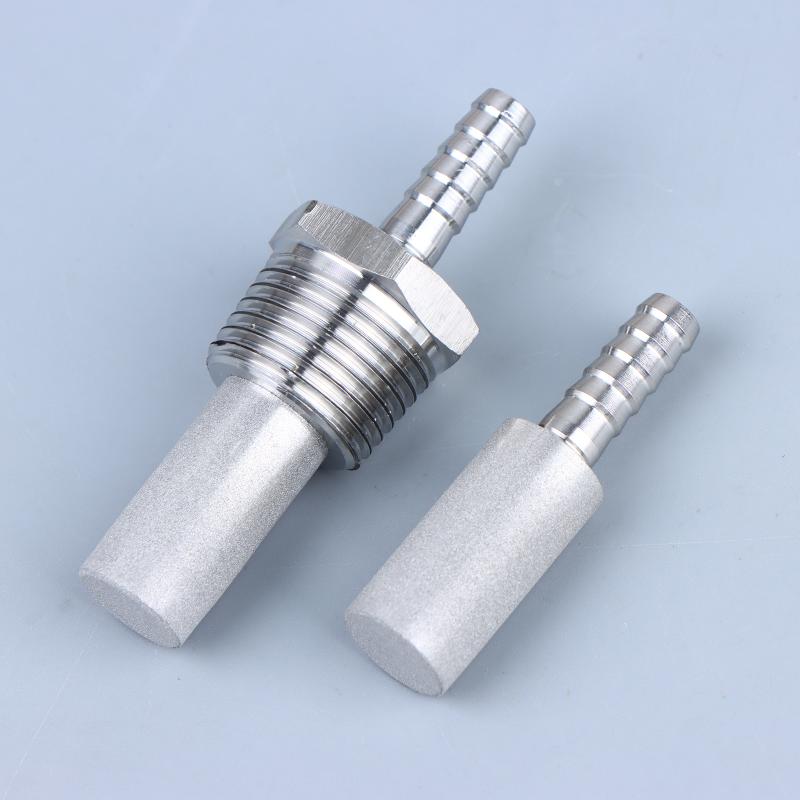 Heimbrauen Sauerstoff-Diffusionsstein SS316L Stahl Karbonisierung Belüftung Für Bier Wein Werkzeug Bar 1/2" 1/8" NPT Schlauchtülle