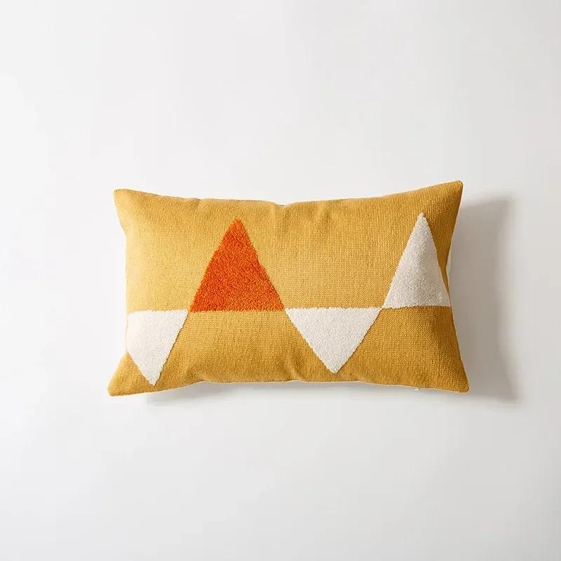 

Throw Pillow Cover 45X45cm Decor Sofa Canvas Embroidery Cushion Covers Pillowcase Pillows Decor Home Funda Cojines
