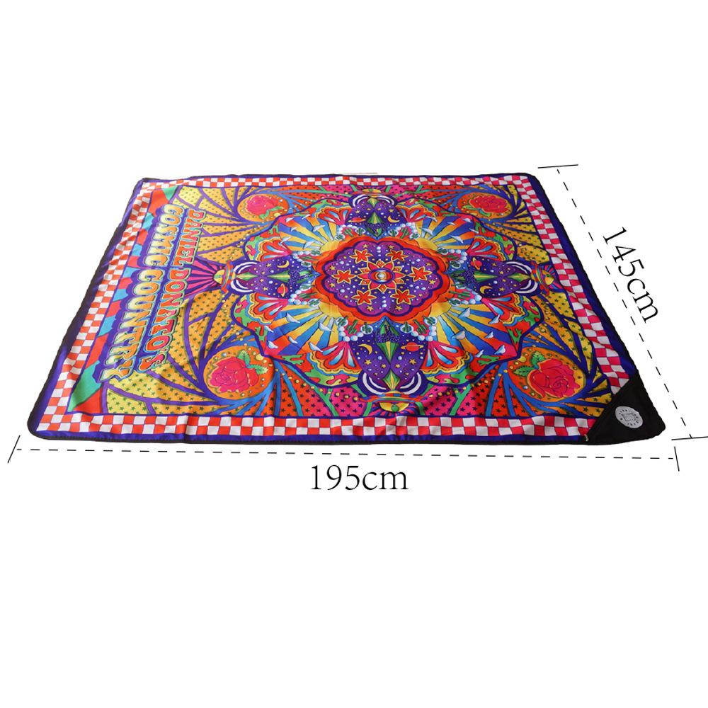 

Colorful Psychedelic Waterproof Outdoor Picnic & Beach Blanket - Wear-Resistant, Moisture-Proof, Portable, and in Stock 145x195cm