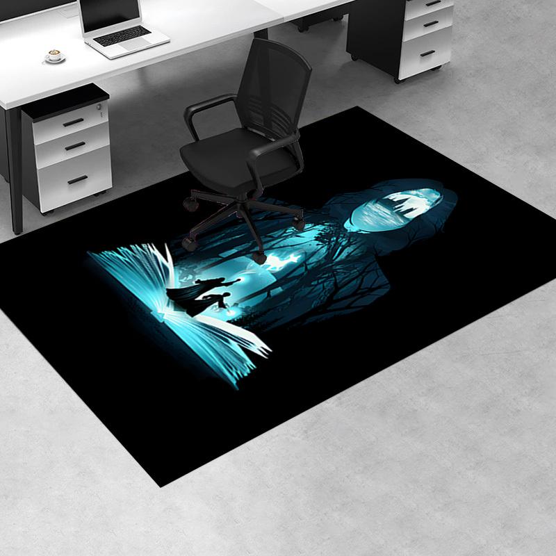 

Magical Forest Adventure Hoodie - Fantasy Wizard Design Office Mat Home Decor Office Desk Chair Rugs Chair Carpet for office Chair Mat Gift 60cm by 90cm