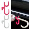 Car Umbrella Hook Car Bag Hooks Quiet No Drilling Vehicle Trunk Storage for Truck Trailer Tractor Automobile Travel Road Trip