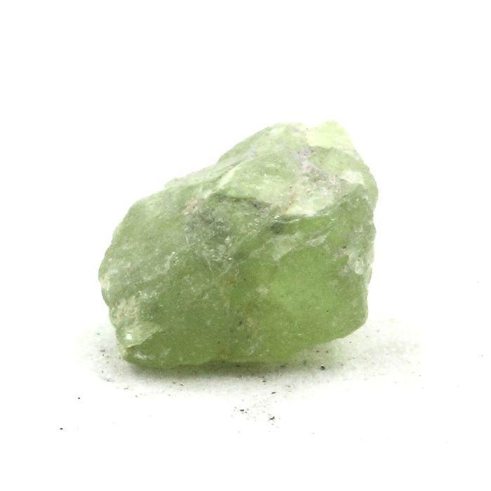 Péridot - Almklovdalen - 3.87 ct - Certificat d'authenticité - Dimensions 9x8x5 mm - Gris