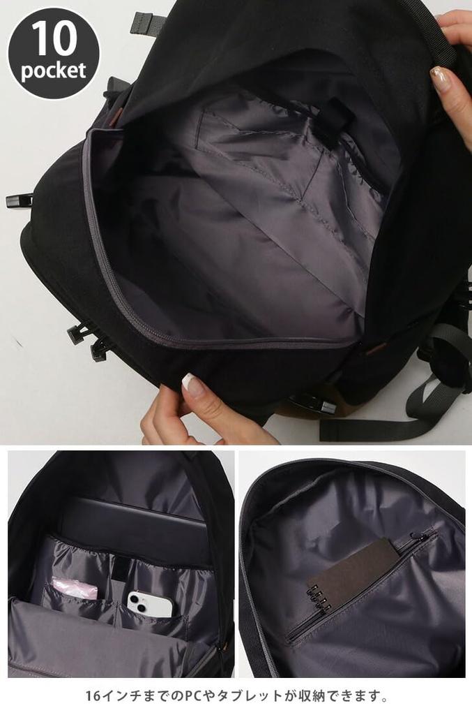 Seljakott A3 Veemahuti HC GTH2571Z Must [Anello Grande] Hülgav/Mitme hoiukohaga/PC