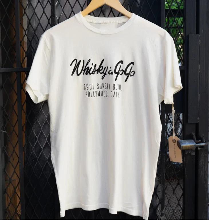

Whisky A Go Go White Men Unisex Tee Shirt Size S-5XL S
