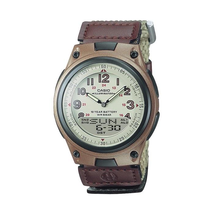[Casio] Watch Casio Collection AW-80V-5BJF Men s Ivory x Sand Beige