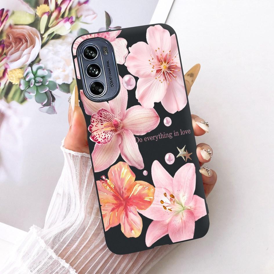 For Motorola Moto G62 5G Case Fashion Butterfly Bowknot Pattern Soft Silicone Cover For Motorola Moto G22 G32 G42 4G Phone Shell