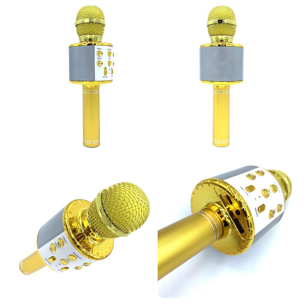 Wireless Microphone for Singing Recording with Colorful LED Lights Handheld BT Microphones Kids Karaoke Microphone Home KTV Player for Home Party 5