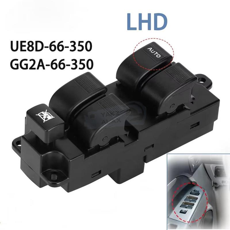 Window Control Switch for Ford Ranger Mazda BT-50 2006 2007 2008 2009 2010 2011 2012 UE8D-66-350 GG2A-66-350 Car Accessories
